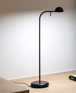 Stolní lampy Vibia Vibia Pin 1650 stolní lampa LED, délka 23cm, černá