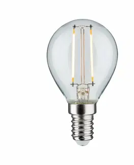 LED žárovky PAULMANN LED kapka 2,5W E14 čirá 230 V 3-krokové-stmívatelné 285.73 P 28573