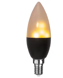LED žárovky STAR TRADING LED svíčka E14 Plamenná lampa 1 800K