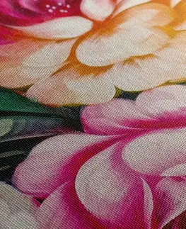Obrazy květů Obraz impresionistický svět květin