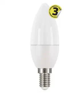 LED žárovky EMOS Lighting EMOS LED žárovka Classic Candle 6W E14 teplá bílá 1525731201