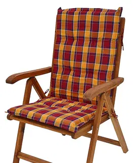 Zahradní židle a křesla DEOKORK Zahradní polohovatelné křeslo s polstrem WELLINGTON
