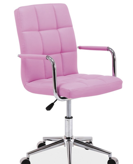 Kancelářské židle Kancelářská židle BALDONE, růžová