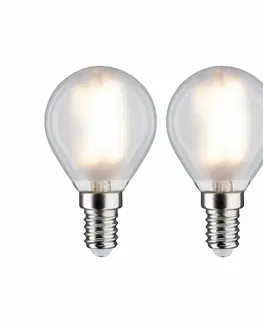 LED žárovky PAULMANN LED Filament kapka 2x4,5W E14 2700K teplá bílá 287.89