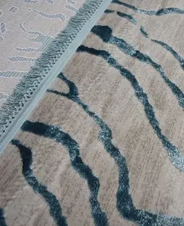 Koberce a koberečky Dywany Lusczow Kusový koberec MANYAS Noria šedo-modrý, velikost 80x150