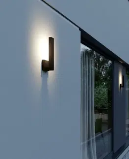 Venkovní nástěnná svítidla Lindby Lindby Isadore LED venkovní nástěnné svítidlo