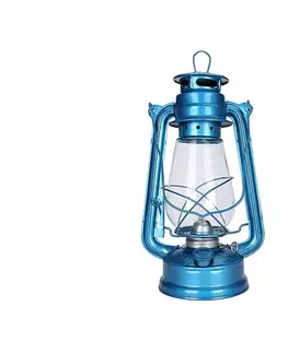Zahradní lampy Brilagi Brilagi - Petrolejová lampa LANTERN 31 cm tyrkysová 