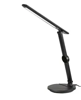 Lampičky Rabalux 74198 smart stolní LED lampa Isak, černá