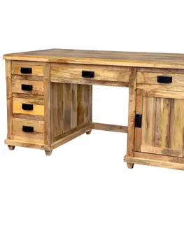 Psací stoly Psací stůl Devi 160x80x76 z mangového dřeva