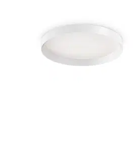 LED stropní svítidla LED Stropní přisazené svítidlo Ideal Lux FLY PL D35 4000K 270289 18W 2800lm 4000K IP40 35cm bílé