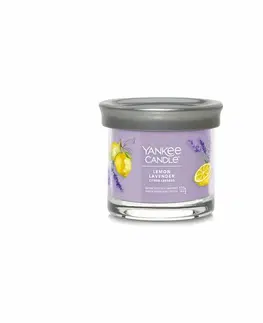 Dekorativní svíčky Yankee Candle vonná svíčka Signature Tumbler ve skle malá Lemon Lavender, 122 g
