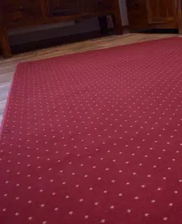 Koberce a koberečky Dywany Lusczow Kusový koberec AKTUA Mateio červený, velikost 500x500