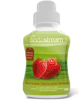 Výrobníky sody Příchuť do SodaStream Zelený čaj - jahoda