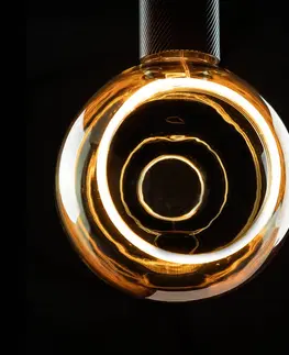 LED žárovky Segula SEGULA LED floating globe G150 E27 4,5W zlatá 90°