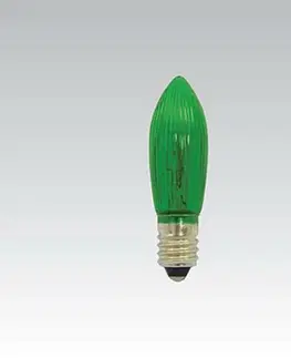 Náhradní žárovky NBB Žárovka vánoční E10 23V 3W zelená 374012000