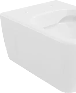 Kompletní WC sady Závěsná WC mísa MEXEN MARGO s prkénkem bílá