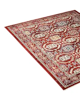 Vintage koberce Červený orientální koberec v marockém stylu