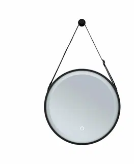 LED nástěnná svítidla PAULMANN LED zrcadlo s osvětlením Miro IP44 měnitelná bílá 230V 7,5W zrcadlo/černá mat