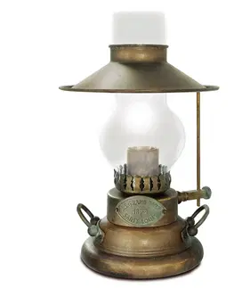 Stolní lampy Moretti Luce Stolní lampa Guadalupa ze starých časů