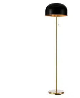 Lampy Markslöjd Markslöjd 108293 - Stojací lampa BLANCA 2xE27/40W/230V černá/zlatá 