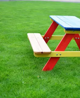 Dětské hřiště ArtRoja Dětský zahradní set PIKNIK | barevná