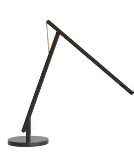 Stolní lampy kancelářské Rotaliana Rotaliana String T1 stolní lampa černá, oranžová