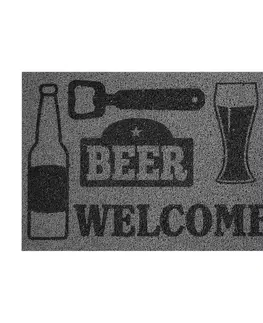 Ložnice|Bytové doplňky Rohožka Beer/Welcome šedá