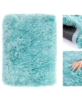 Koberce a koberečky Koberec AmeliaHome Floro tyrkysový, velikost 160x200