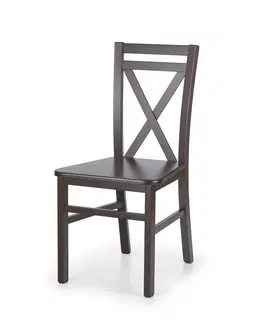 Židle Dřevěná židle DARIUSZ 2 Halmar Olše / bílá
