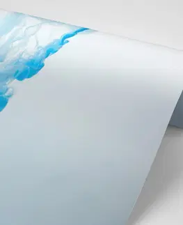 Samolepící tapety Samolepící tapeta modrý inkoust ve vodě