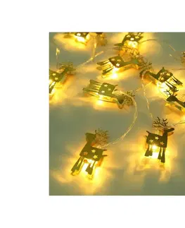 Vánoční dekorace Globo Globo - LED Dekorační řetěz 10xLED/0,03W/2xAA 