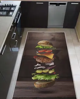 Koberce a koberečky Conceptum Hypnose Koberec Burger 80x150 cm hnědý