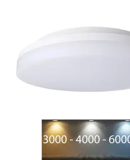 Svítidla Rabalux Rabalux - LED Koupelnové stropní svítidlo LED/24W/230V IP54 3000K/4000K/6000K 