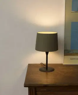 Designové stolní lampy FARO SAMBA černá/skládaná zelená mini stolní lampa