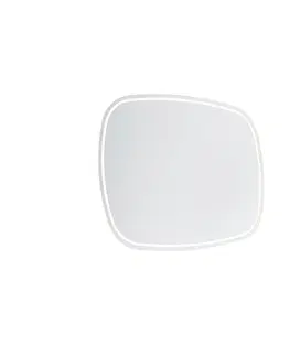 Nastenna svitidla Moderní koupelnové zrcadlo 60x80 cm vč. LED s dotykovým stmívačem IP44 - Miral