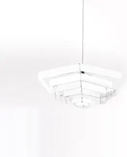 Designová závěsná svítidla Artemide Lampada Esagonale 52 - bílá DM2004A10
