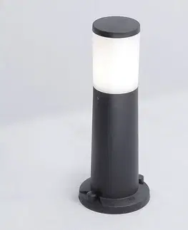 Sloupková světla Fumagalli LED soklové světlo Amelia, CCT, černá, výška 40 cm