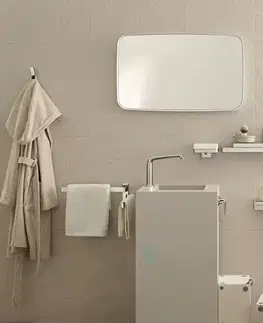 Koupelnový nábytek AXOR Universal Držák ručníků, délka 409 mm, chrom 42821000