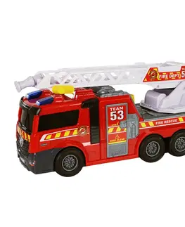 Hračky RAPPA - Auto Mercedes-Benz hasiči  - funkční stříkačka se zvukem a světlem