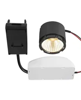 LED moduly BIG WHITE (SLV) NEW TRIA LED modul, kulatá, 1800-3000K, 38°, fáze, černá 1007421