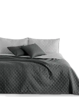 Přehozy Přehoz na postel DecoKing AXEL stříbrný, velikost 240x260