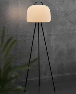 Venkovní osvětlení terasy Nordlux LED stojací lampa Kettle Tripod kov stínidlo 36cm