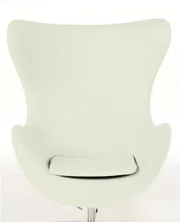 Výprodej nábytku skladem ArtD Křeslo JAJO inspirované EGG | kašmír Barva: Bílá