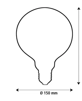 LED žárovky Segula 55689 LED koule 150 čirá E27 6,5 W (51 W) 650 Lm 2.700 K