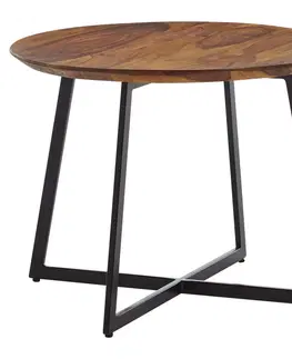 Odkládací stolky Konferenční stolek z Masivního Dřeva Š: 60cm