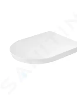 WC sedátka DURAVIT White Tulip WC sedátko se sklápěním SoftClose, bílá 0027090000