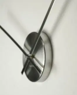 Nástěnné hodiny Designové nalepovací hodiny 80 cm zrcadlové