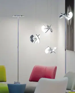 Stojací lampy Oligo OLIGO Trinity LED stojací lampa 3 pohyblivé prvky
