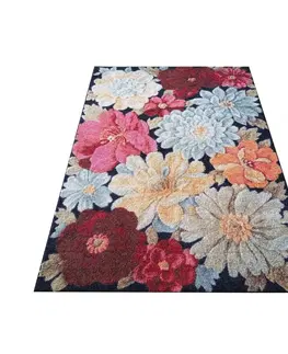 Moderní koberce Očarujúci koberec s kvetinovým vzorom Šířka: 80 cm | Délka: 150 cm