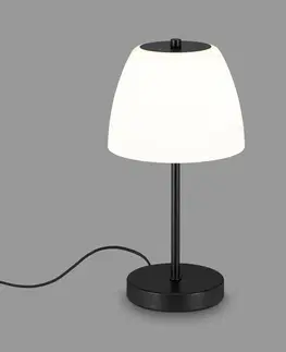 Stolní lampy Briloner Stolní lampa LED Masa s dotykovým stmívačem, černá
